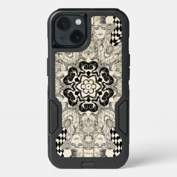 Mad Hatter Kaleidoscope 2 Iphone 13 Case by AliceLookingGlass at Zazzle