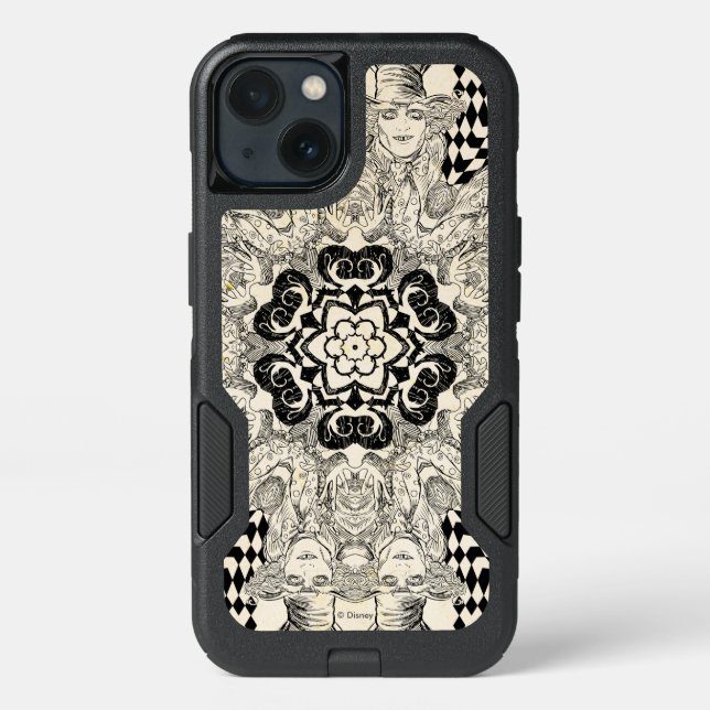 Mad Hatter Kaleidoscope 2 Otterbox iPhone Case (Back)