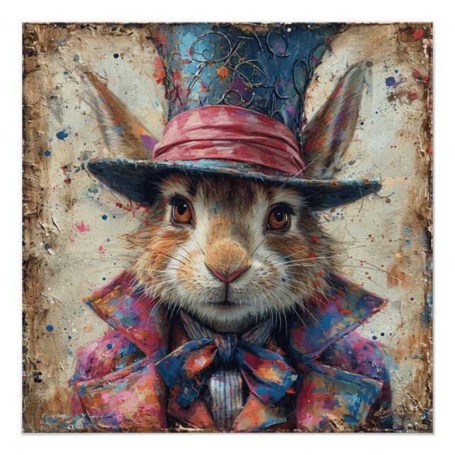 Mad Hatter: Oddball Tea Time Tales Poster (Front)