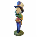 Mad Hatter Pin Statuette<br><div class="desc">Acrylic photo sculpture pin of a figurine of dear Mad Hatter. See matching acrylic photo sculpture keychain,  magnet,  ornament and sculpture. See the entire Wonderland Buttons & Pins collection in the SPECIAL TOUCHES | Party Favors section.

This product is not associated or affiliated with the original copyright holder.</div>