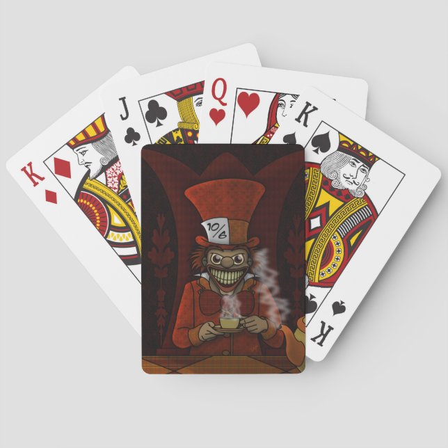 Mad Hatter Playing Cards (Back)