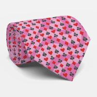 Mad Hatter Poker Tie