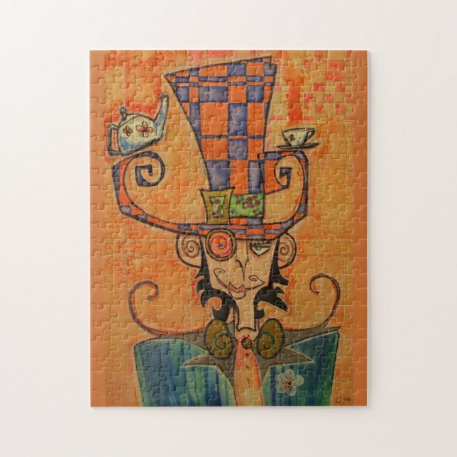 Mad Hatter Portrait Jigsaw Puzzle (Vertical)