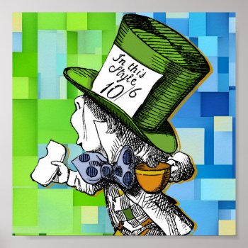 Mad Hatter Poster by WaywardMuse at Zazzle