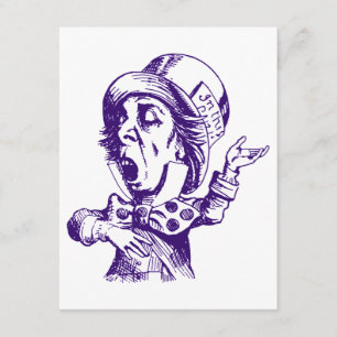 Mad Hatter Prom Bid Invitation