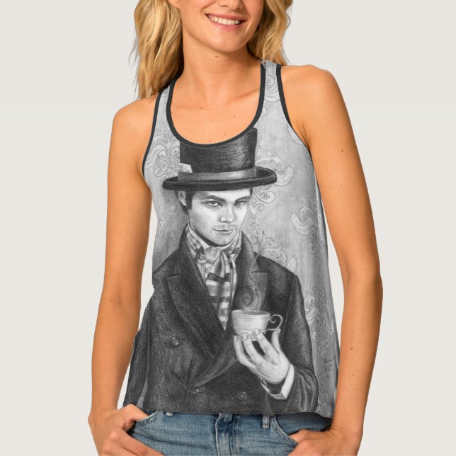 Mad Hatter Racerbank Tank Top (Front)