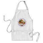 Mad Hatter Says A Very Merry Unbirthday To You! Adult Apron at Zazzle