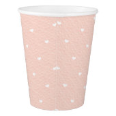 Mad Hatter Tea Party Drink Me Tag Paper Cup (Back)