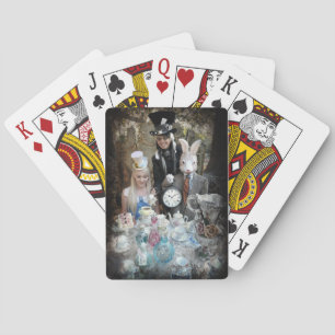 Mad Hatter Tea Party Poker Cards
