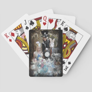 Mad Hatter Tea Party Poker Cards