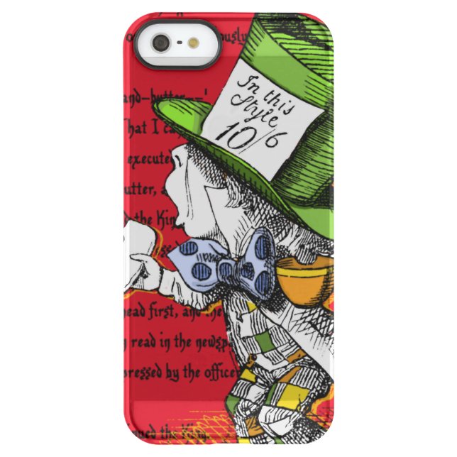 Mad Hatter Uncommon iPhone Case (Back)