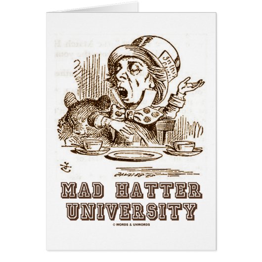 Mad Hatter University (Mad Hatter Wonderland) (Front)