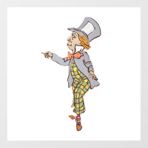 Mad Hatter Wall Decal