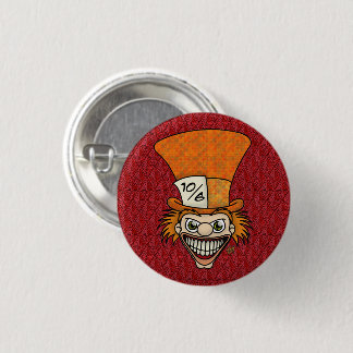 Mad Hatter Wonderland Screwball Graphics Button