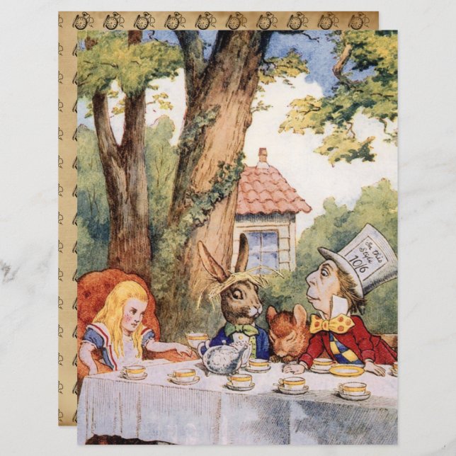 Mad Hatter: Wonderland Wardrobe Wonders (Front/Back)