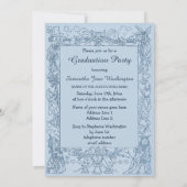 Mad Hatter's Graduation Tea Party Invitation (Back)