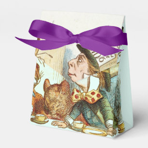 MAD HATTERS TEA PARTY-ALICE IN WONDERLAND FAVOR BOXES