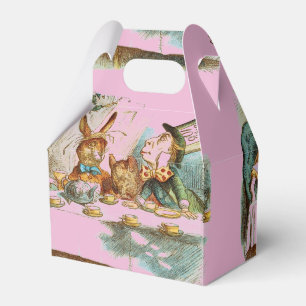 MAD HATTERS TEA PARTY-ALICE IN WONDERLAND FAVOR BOXES