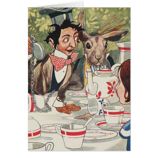 Mad Hatters Tea Party Cards (Front)