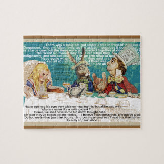 Mad Hatter's tea party Jigsaw Puzzle