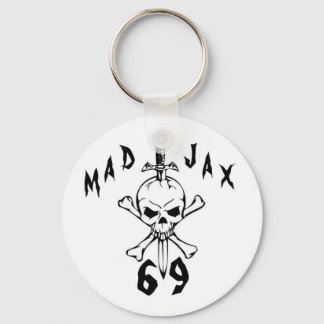 Mad Jax 69 Skull Keychain