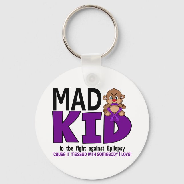 Mad Kid Epilepsy Keychain (Front)