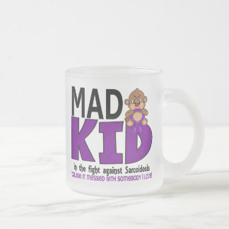 Mad Kid Sarcoidosis Frosted Glass Coffee Mug
