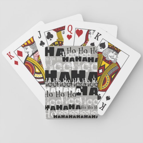 Mad Laughter Playing Cards