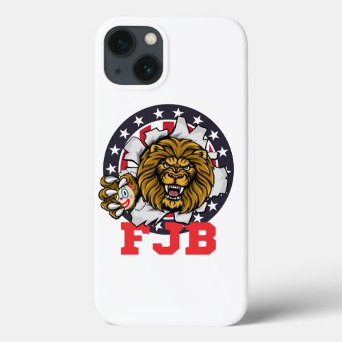 Mad Lion With FJB Clown iPhone 13 Case