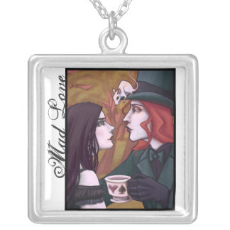 Mad Love Silver Plated Necklace