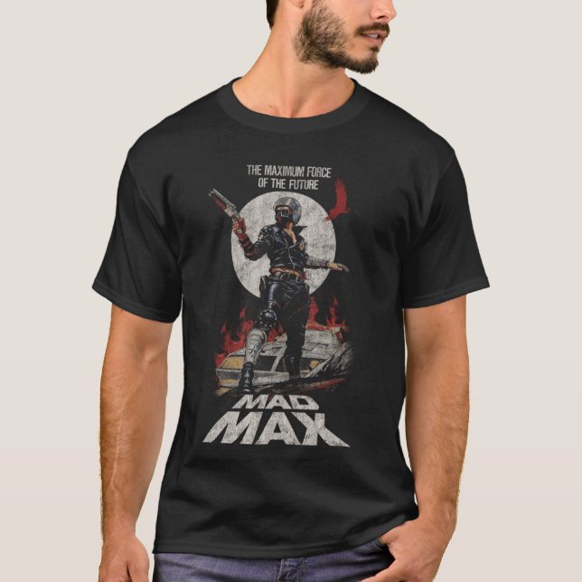 Mad Ma DISTRESSED Ma Rockatansky George Miller fri T-Shirt (Front)