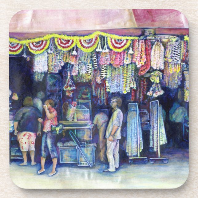 Mad Man on Market and Main, Singapore Beverage Coaster (Front)