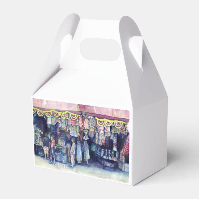 Mad Man on Market and Main, Singapore Favor Boxes (Back Side)