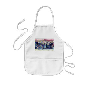 Mad Man on Market and Main, Singapore Kids' Apron