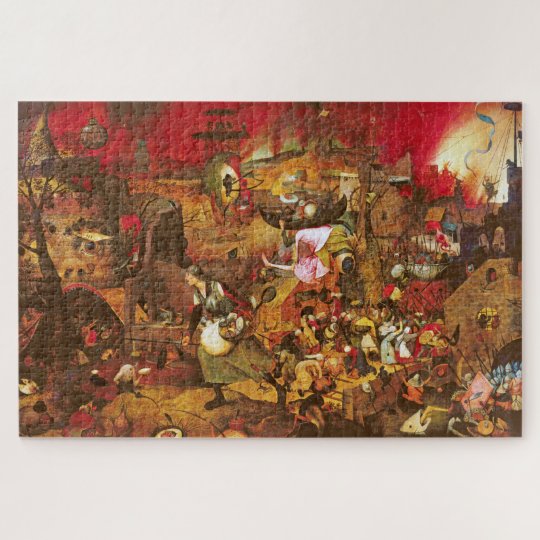 Mad Meg (Dull Gret), Pieter Bruegel Jigsaw Puzzle | Zazzle.com