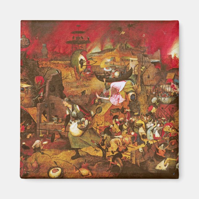 Mad Meg (Dull Gret), Pieter Bruegel Magnet (Front)