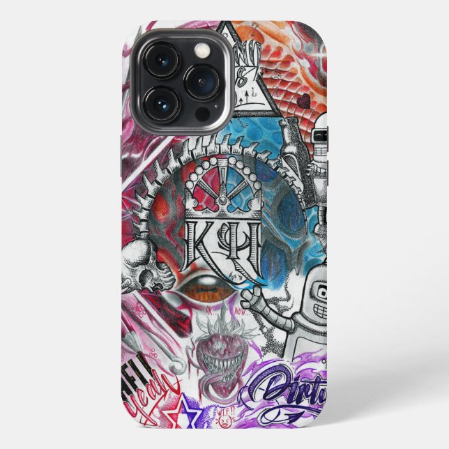 Mad mix iphone case (Back)
