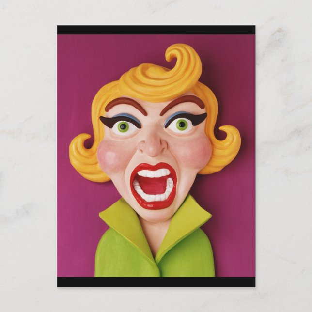 Mad Mom Postcard (Front)