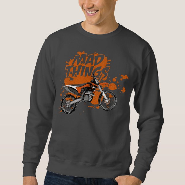 Mad motorcycles sweatshirt (Front)