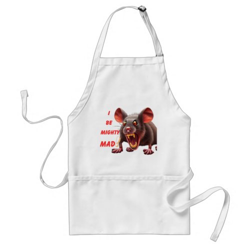 Mad Mouse Adult Apron