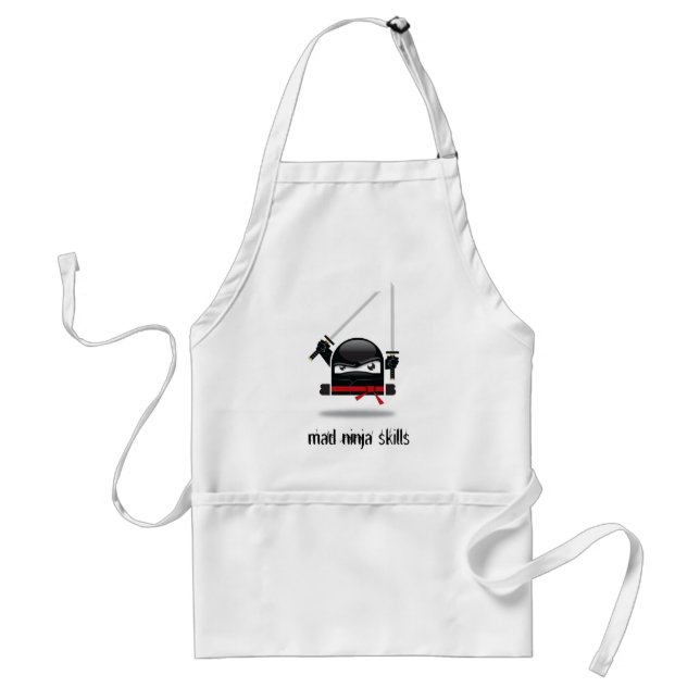 Mad Ninja Skills apron (Front)