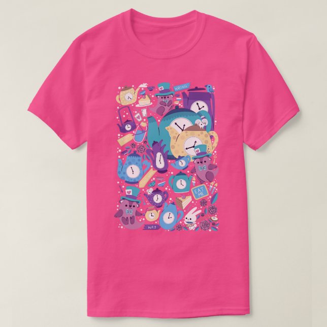 Mad Otter Tea party T-Shirt (Design Front)