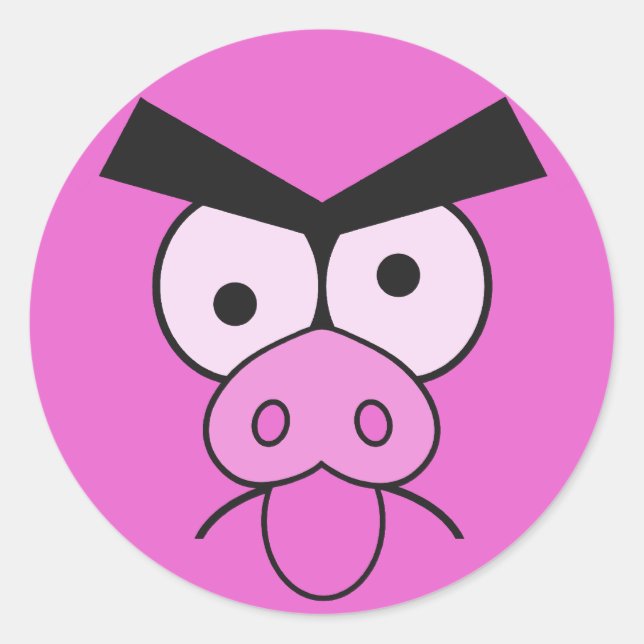 Mad Pig stickers (Front)