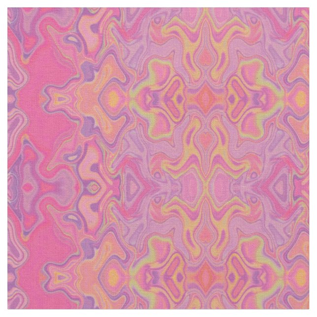 Mad pink marble 1 fabric (Close Up)