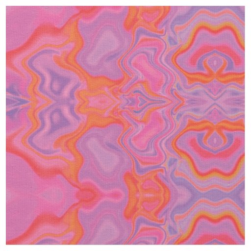 Mad pink marble 2 fabric