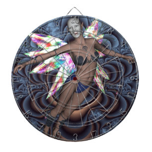 Mad pixie dart board