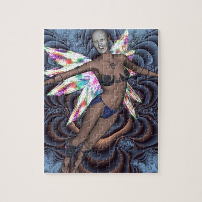 Mad pixie jigsaw puzzle (Vertical)