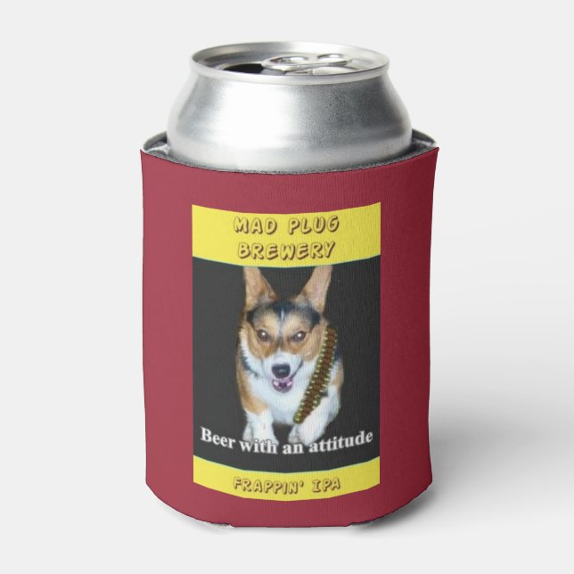 Mad Plug Brewing can Cooler (Can Front)