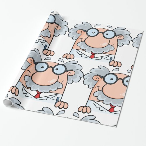 Mad Professor Wrapping Paper