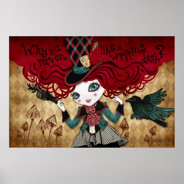 Mad Riddle Print (Front)